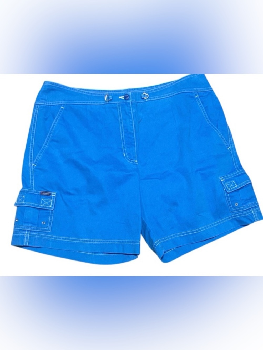 Ralph Lauren Bright Blue Women's Bermuda Shorts